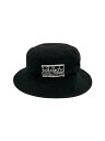 【中古】yohji yamamoto POUR HOMME◆×New ERA/バケットハット/M/コットン/BLK/メンズ/HJ-H98-975【服飾雑貨他】(4)