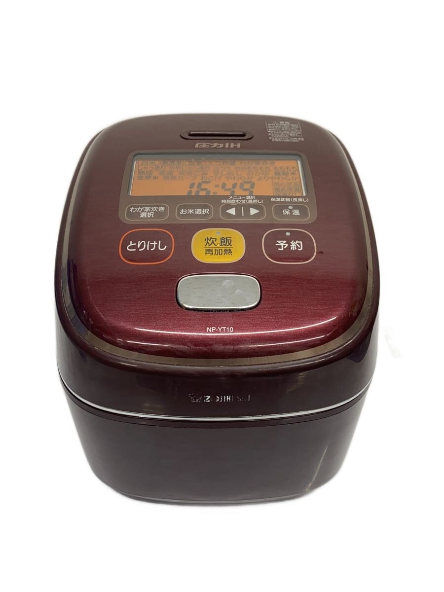 【中古】ZOJIRUSHI◆炊飯器 極め炊き NP-YT10//【家電・ビジュアル・オーディオ】