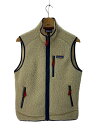 【中古】patagonia◆フリースベスト/S/ポリエステル/STY22821FA19【メンズウェア】
