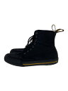【中古】Dr.Martens◆8ホール/レースアップブーツ/UK8/BLK/キャンバス/AW006【シューズ】(4)