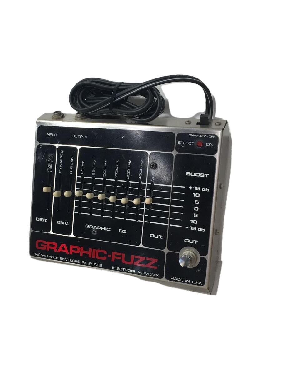 【ブランド】Electro Harmonix【ブランドカナ】エレクトロハーモニックス【型番】【程度】B【カラー】【キーワード】　　2023/10/26セカンドストリート楽器館下北沢店 【3877】【中古】Electro Harmonix◆GRAPHIC FUZZ/本体のみ/ファズブランドElectro Harmonix型番カラー実寸【エフェクター】 縦：6 / 横：20 / 高さ：6 【その他】 その他サイズ：/商品は　セカンドストリート楽器館下北沢店の店頭にて販売しております。商品に関するお問合わせは、お電話(TEL:03-5431-5156)にて、問合わせ番号：2338770117689をお伝えください。配送方法やお支払い方法に関するお問い合わせは、サポートセンターまでご連絡をお願いします。※お電話の対応は営業時間内のみとなります。お問い合わせフォームでお問い合わせの際はご注文番号をご記入下さいこの商品に関する出品店舗からのコメント●史上最もユニークなグラフィックEQ付きディストーションペダル「GRAPHIC FUZZ」の70年代オリジナル個体。ファズの名を冠していますが、オーバードライブ・ディストーション的なサウンド。EQのみの単独使用も可能です。●付属品:無し(本体のみ)