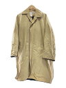 【中古】BALENCIAGA◆19AW/バルーンコート/34/コットン/BEG/無地/607491 TAP01【メンズウェア】