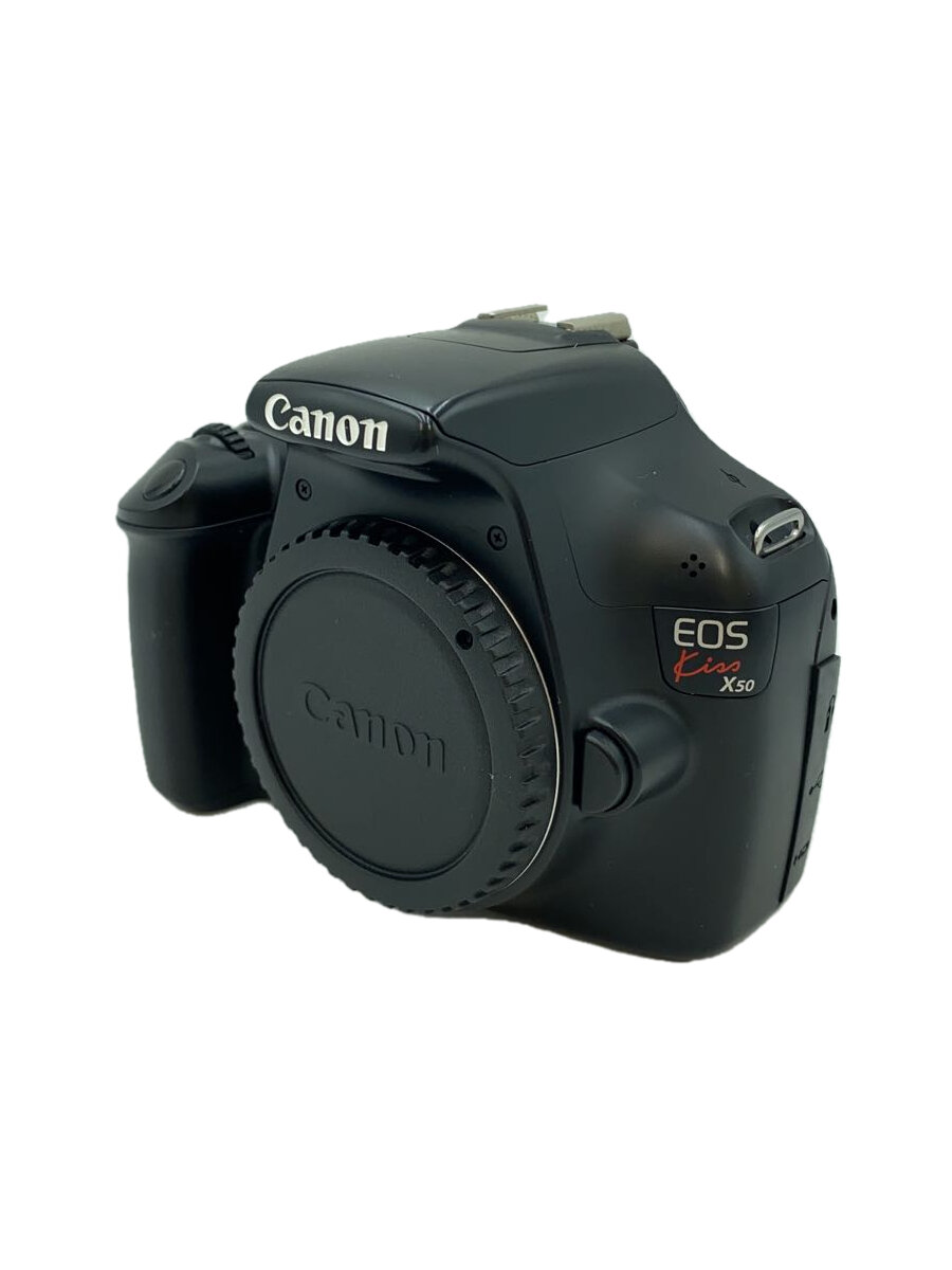 【中古】CANON◆一眼レフデジタルカメラ/DS126291/EOS kiss×50/ブラック/【カメラ】