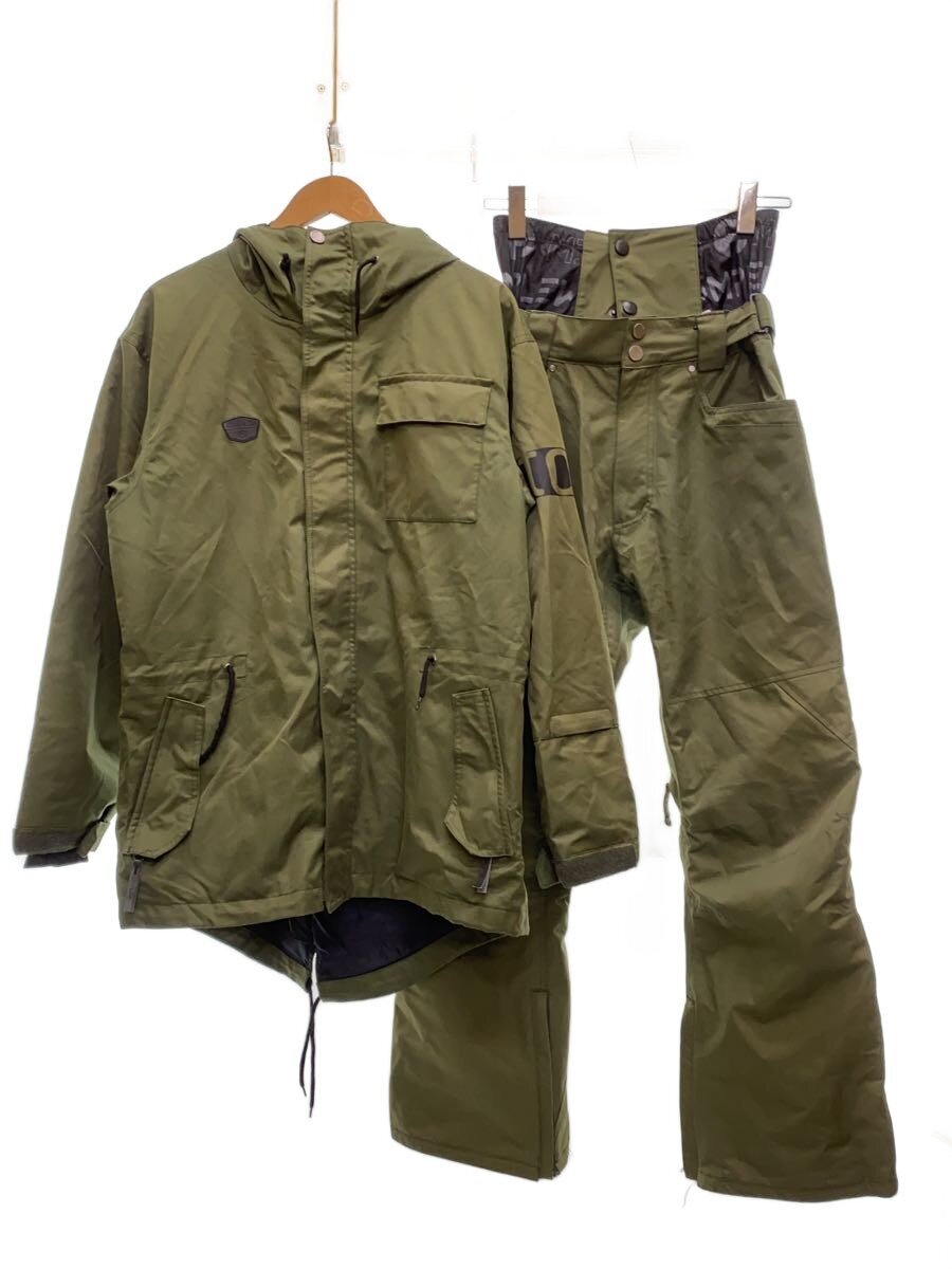 【中古】COMPLEW/ウェアー/L/KHK/ボトムサイズM/カーキ/無地【スポーツ】