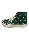 【中古】VANS◆SK8-HI/花刺繍/ハイカットスニーカー/25cm/GRN/721278【シューズ】(4)