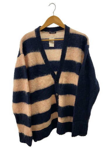 【中古】UNDERCOVERISM◆カーディガン(厚手)/4/アクリル/NVY/ボーダー/U12A4902【メンズウェア】 【中古】UNDERCOVERISM◆カーディガン(厚手)/4/アクリル/NVY/ボーダー/U12A4902【メンズウェア】