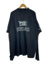 【中古】BALENCIAGA◆24SS/COLLECTION/Tシャツ/5/コットン/ブラック/797691//【メンズウェア】