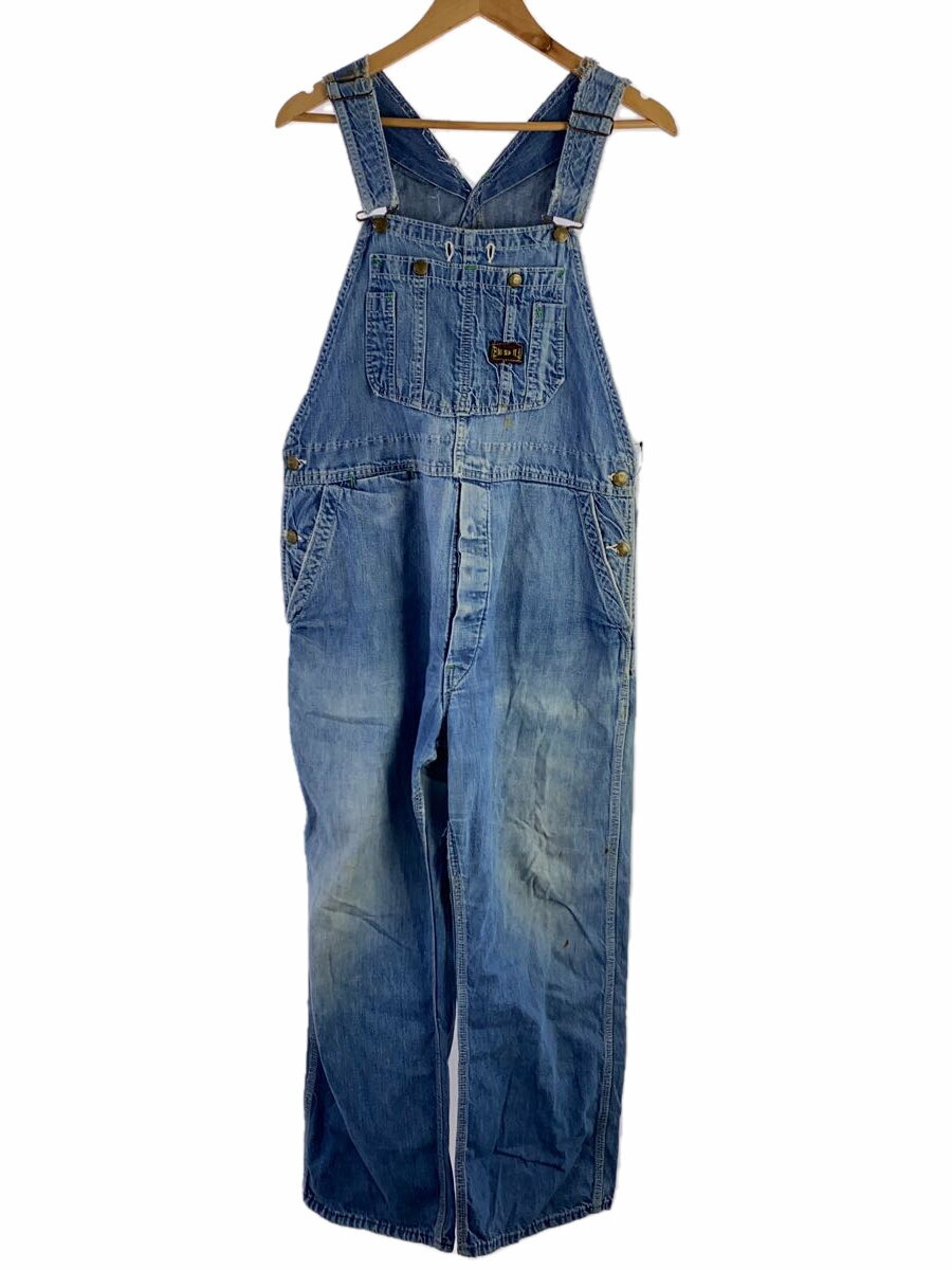 【中古】big smith◆50s/ドーナツボタン/オーバーオール/--/デニム/IDG【メンズウェア】