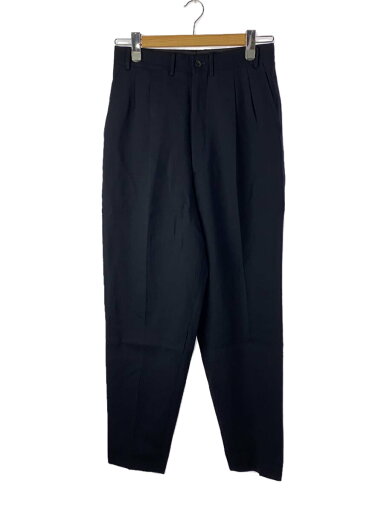 【中古】YOHJI YAMAMOTO◆スラックスパンツ/S/ウール/ブラック【メンズウェア】 【中古】YOHJI YAMAMOTO◆スラックスパンツ/S/ウール/ブラック【メンズウェア】