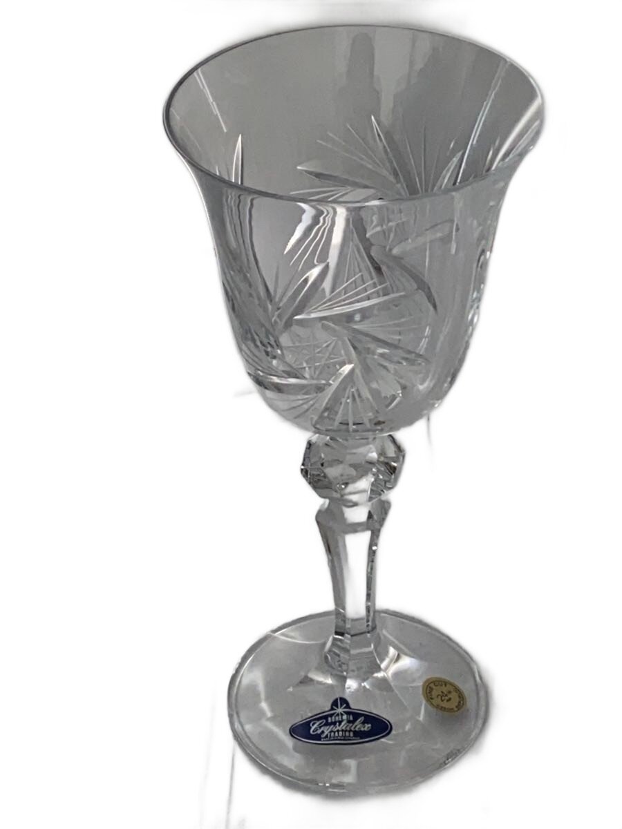 【中古】BOHEMIA Cristal◆グラス/2点セット/CLR/26008/130/2【キッチン用品】