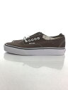 【中古】VANS◆AUTHENTIC/ローカットスニーカー/24.5cm/BRW/キャンバス/VN0A5KRD8EE【シューズ】