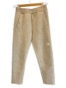 【中古】THE NORTH FACE◆TECH AIR SWEAT LONG PANT_テックエアースウェットロングパンツ/S/ポリエステル/GRY【メンズウェ...