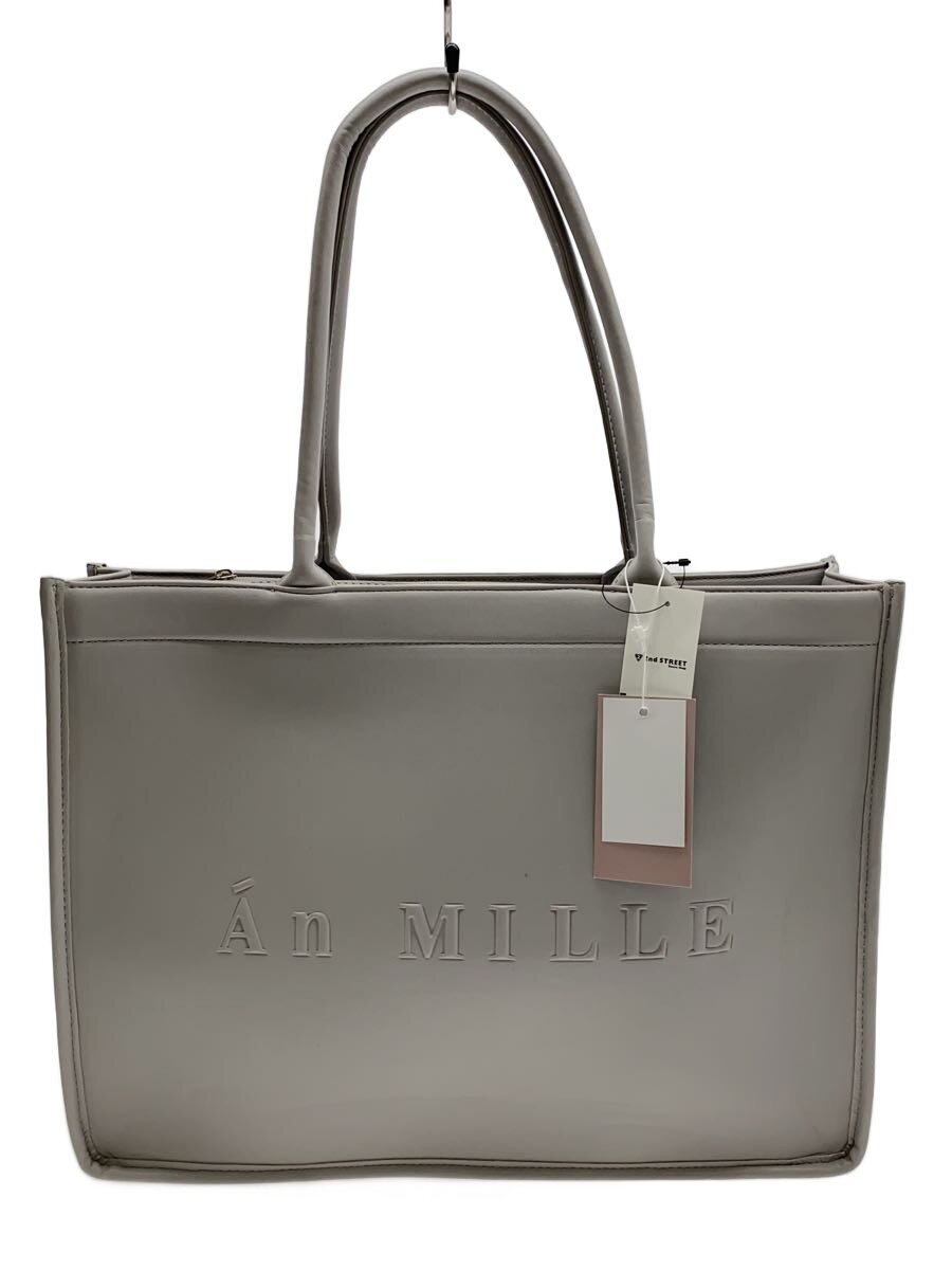【中古】AN MILLE/トートバッグ/--/GRY【バッグ】