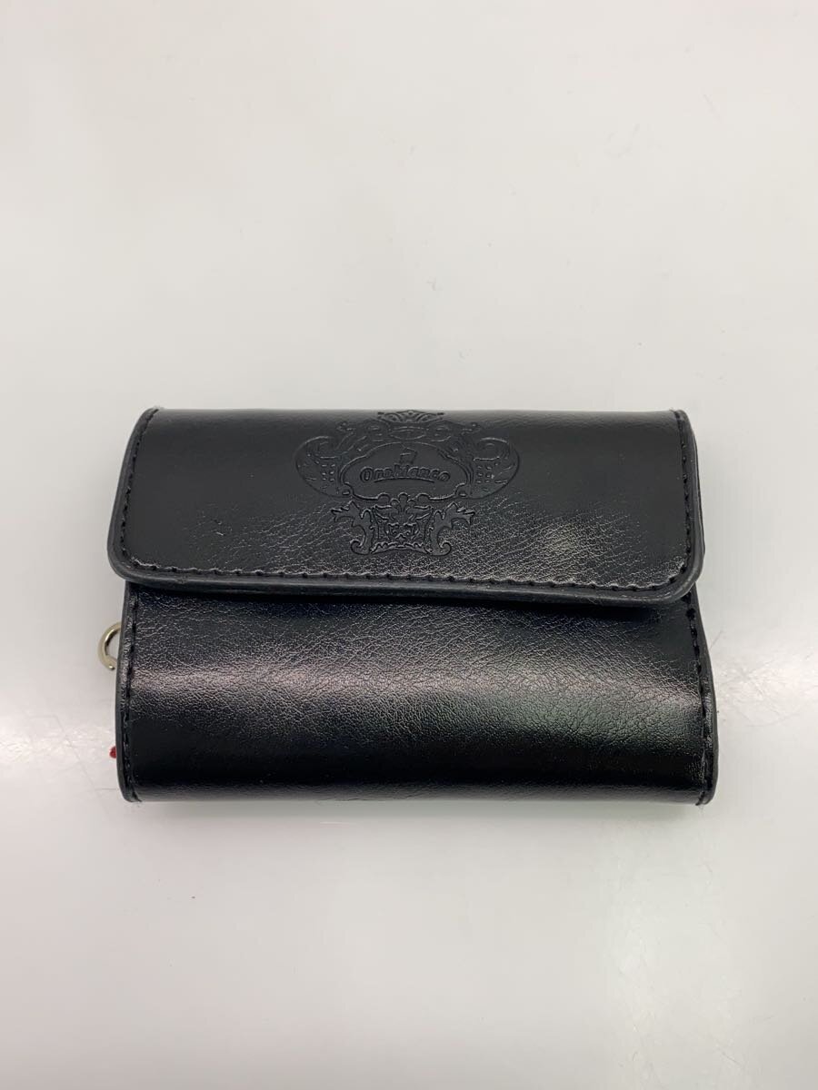 【中古】Orobianco◆キーケース/レザー/BLK/メンズ【服飾雑貨他】