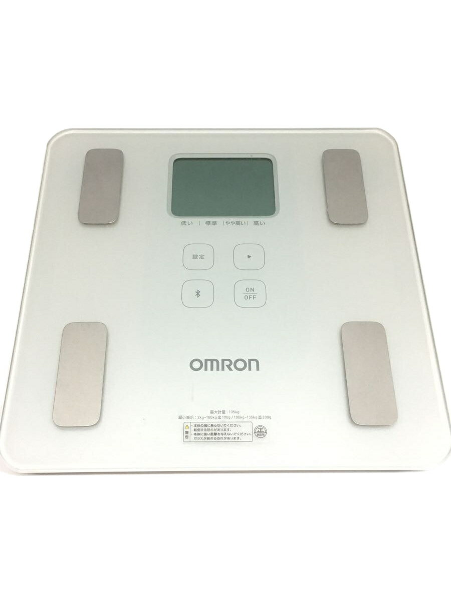 【中古】OMRON◆体脂肪計 体重計 カラダスキャン HBF-228T【家電 ビジュアル オーディオ】