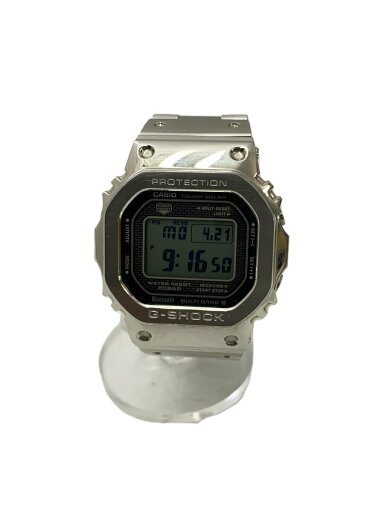 【中古】CASIO◆ソーラー腕時計・G-SHOCK/デジタル/SLV/SLV【服飾雑貨他】 【中古】CASIO◆ソーラー腕時計・G-SHOCK/デジタル/SLV/SLV【服飾雑貨他】
