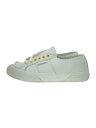 【中古】SUPERGA◆2750 WP LEATHER ZIG ZAG EDGES/39/WHT/3A2136GW//【シューズ】