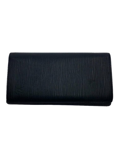 【中古】LOUIS VUITTON◆2)ポルト・フォイユ・ブラザ_エピ_BLK/レザー/BLK/メンズ【服飾雑貨他】 【中古】LOUIS VUITTON◆2)ポルト・フォイユ・ブラザ_エピ_BLK/レザー/BLK/メンズ【服飾雑貨他】