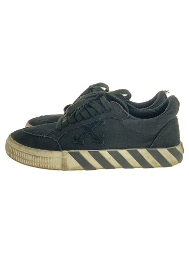 【中古】OFF-WHITE◆ローカットスニーカー/42/BLK/キャンバス/omia085e20fab0011010【シューズ】 【中古】OFF-WHITE◆ローカットスニーカー/42/BLK/キャンバス/omia085e20fab0011010【シューズ】