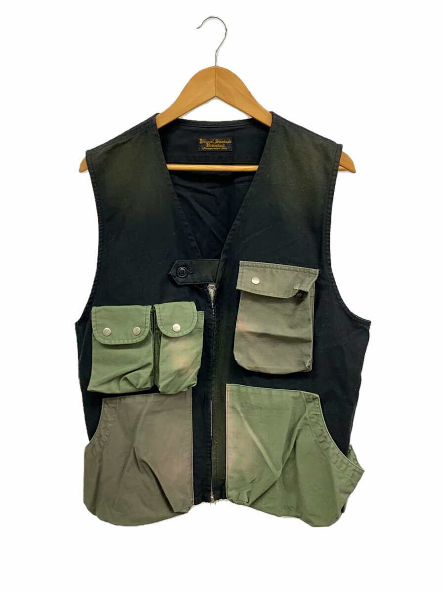 【中古】J.S Homestead(JOURNAL STANDARD HOMESTEAD)◆Crazy-Pattern Utility Vest/FREE/24-011-470-6020-1-0【メンズウェア】