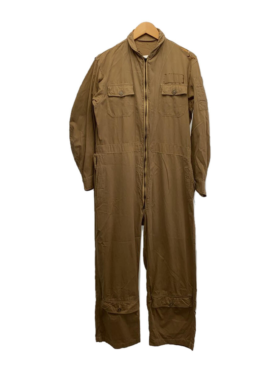 【中古】US.ARMY◆summer flying suit/オーバーオール/40/コットン/CML/無地【メンズウェア】