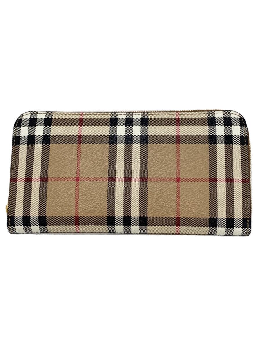 【中古】BURBERRY◆長財布/--/CML/チェック/レディース/8070598【服飾雑貨他】