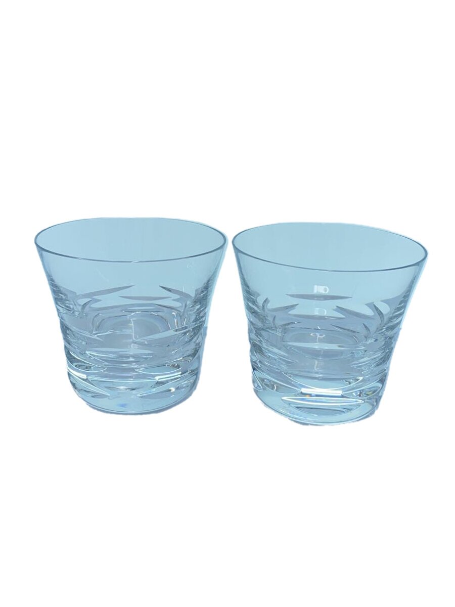 【中古】Baccarat◆グラス/2点セット/クリア/ローラロックグラス2012【キッチン用品】
