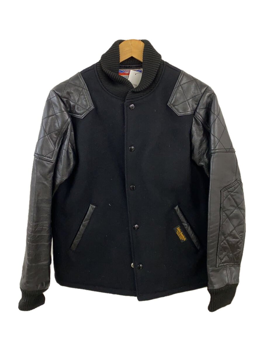 【中古】CALEE◆スタジャン/M/ウール/BLK【メンズウェア】