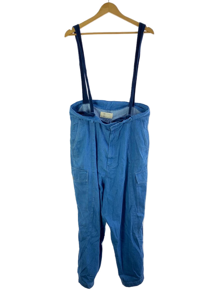 【中古】DICKIES◆オーバーオール/FREE/コットン/BLU/無地/221W407701【メンズウェア】
