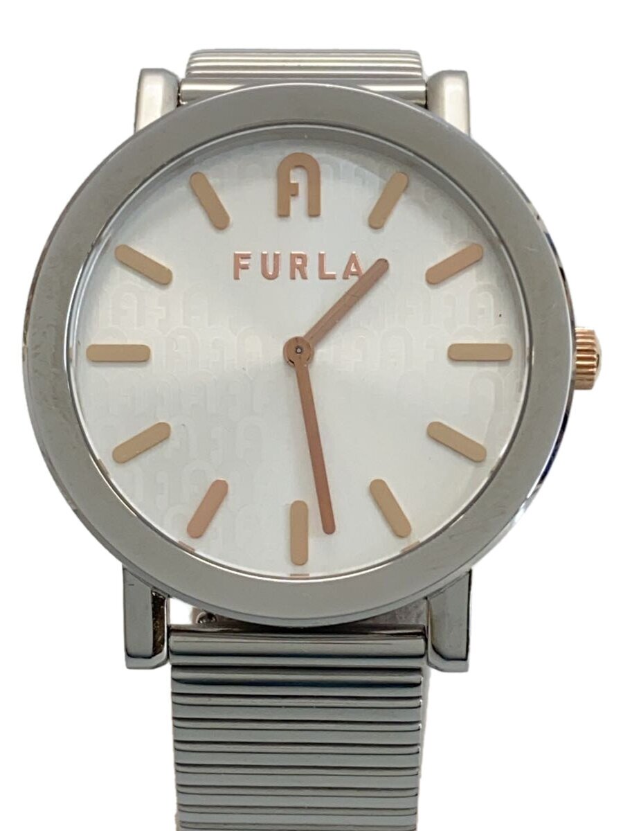 RADO - 【中古】FURLA◆クォーツ腕時計/アナログ/ステンレス/SLV/SLV/WW00003007L1//【服飾雑貨他】