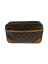 【中古】LOUIS VUITTON◆コンピエーニュ28_モノグラム・キャンバス_BRW/PVC/BRW【バッグ】