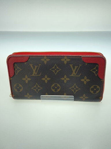 【中古】LOUIS VUITTON◆ラウンジップ/ジッピー・ウォレット・レティーロ/長財布/モノグラム・キャンバス/BRW/PVC【服飾雑貨他】 【中古】LOUIS VUITTON◆ラウンジップ/ジッピー・ウォレット・レティーロ/長財布/モノグラム・キャンバス/BRW/PVC【服飾雑貨他】