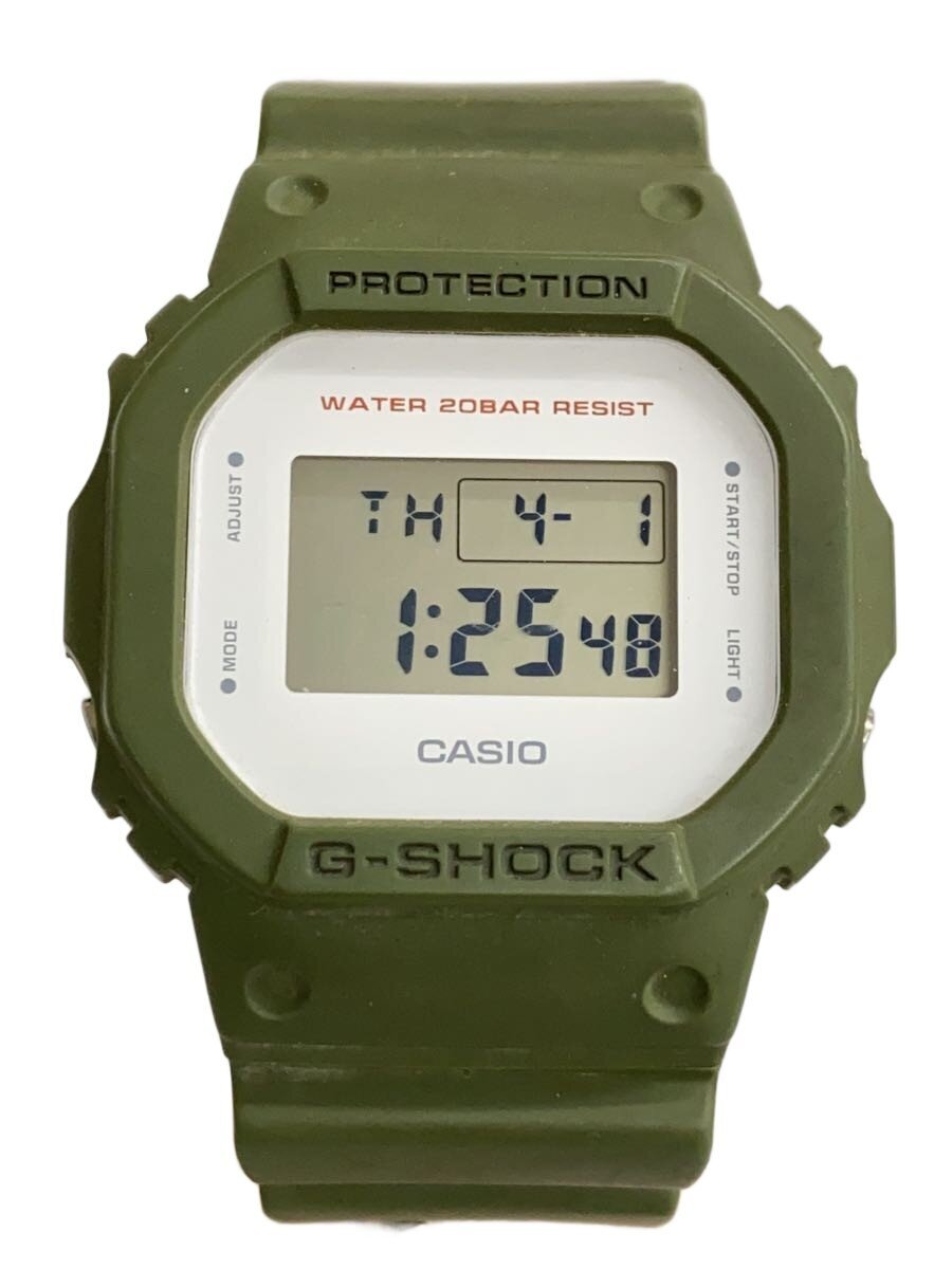 【中古】CASIO◆クォーツ腕時計・G-SHOCK/デジタル/KHK/KHK【服飾雑貨他】