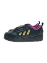 【中古】adidas◆YU-GI-OH! X ADI2000 YUGIS WORLD_遊☆戯☆王 X ADI2000/LL/BLK【シューズ】