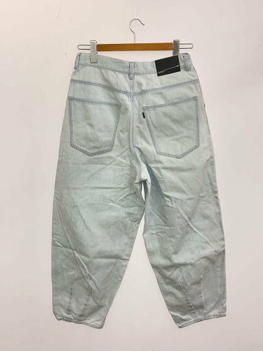 【中古】LAD MUSICIAN◆2Tuck Wide Pants/ボトム/46/コットン/WHT/無地/2121-515【メンズウェア】