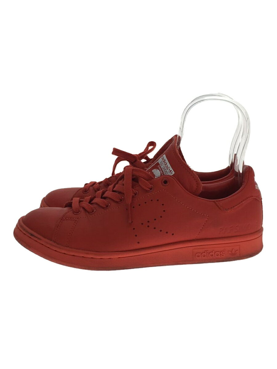 【中古】adidas◆オリジナルス/RAF SIMONS STAN SMITH/ラフシモンズスタンスミス/レッド/B24050/25cm【シューズ】