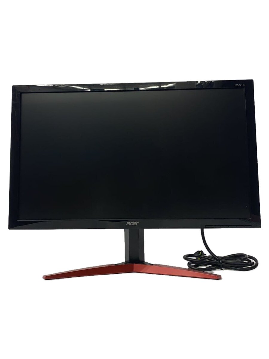 【中古】ACER◆PCモニター・液晶ディスプレイ KG241QAbiip [23.6インチ ブラック]【パソコン】