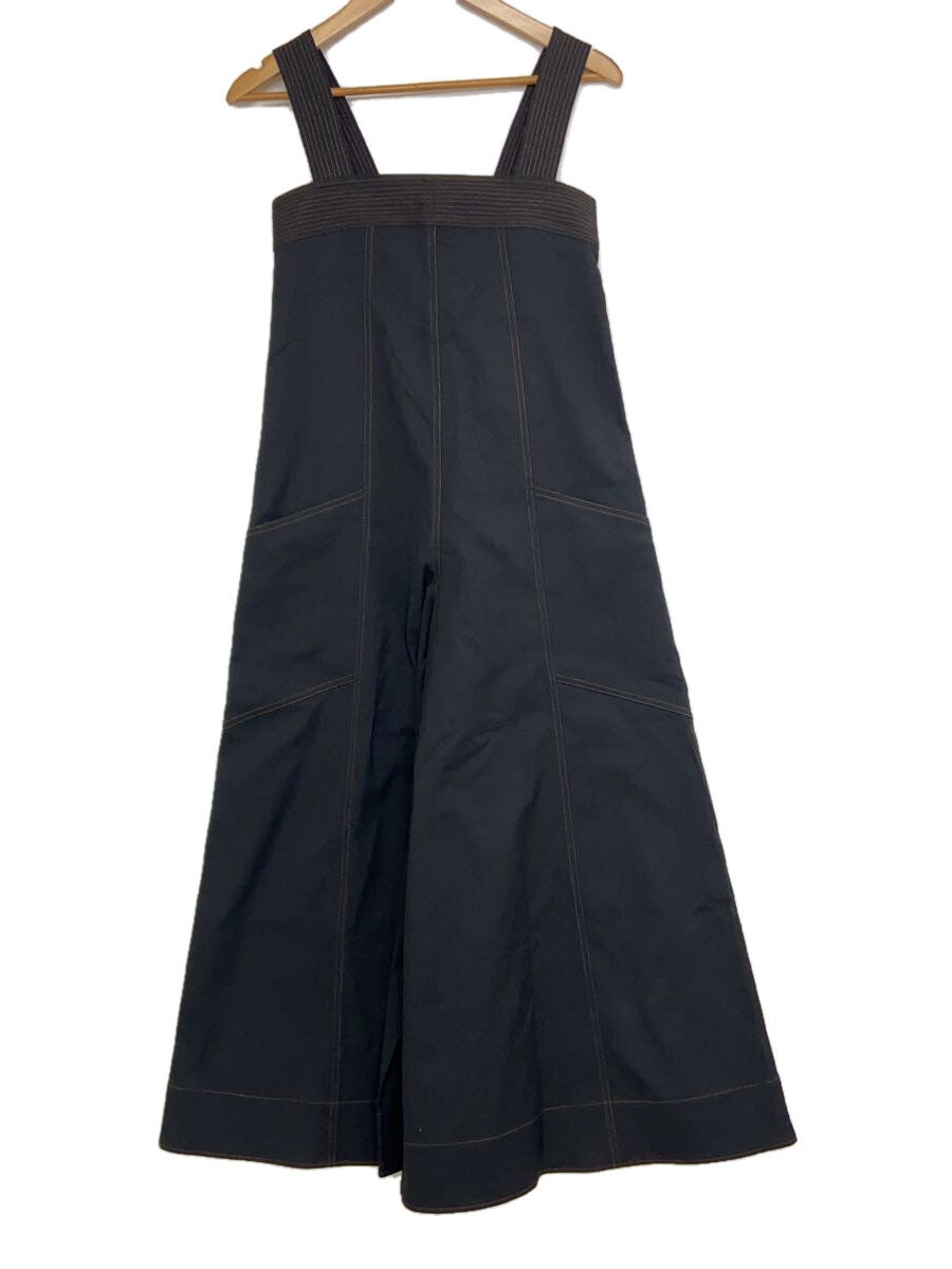 【中古】TODAYFUL◆Stitch Twill Combinaison/オールインワン/36/ポリエステル/BLK/12210314//【レディースウェア】