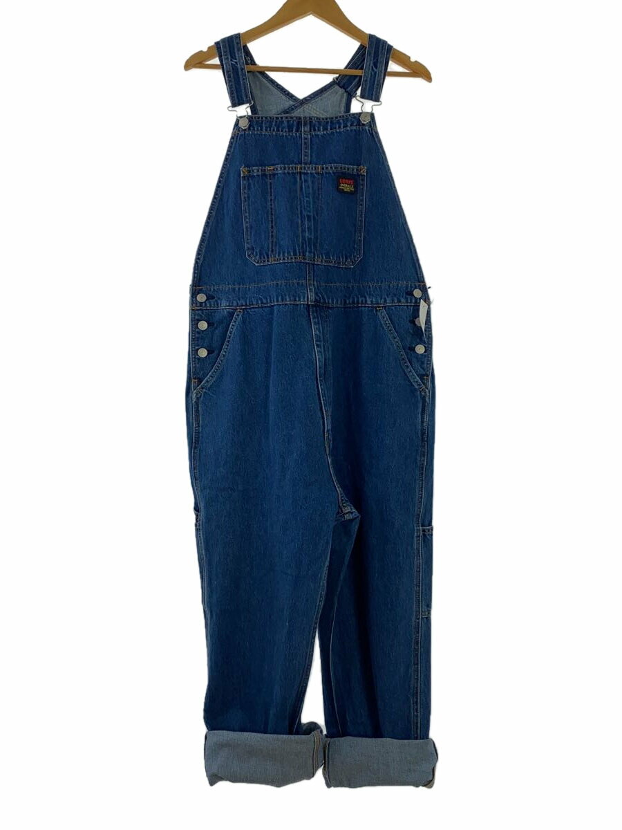 【中古】Levi’s◆オーバーオール/L/コットン/IDG/無地/PC9-79107-0007【メンズウェア】