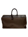 【中古】LOUIS VUITTON◆グリニッジGM_ダミエ・エベヌ_BRW/PVC/BRW/※内側汚れ/角スレ有【バッグ】(4)