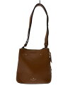 【中古】kate spade new york◆トートバッグ/レザー/CML/V095【バッグ】