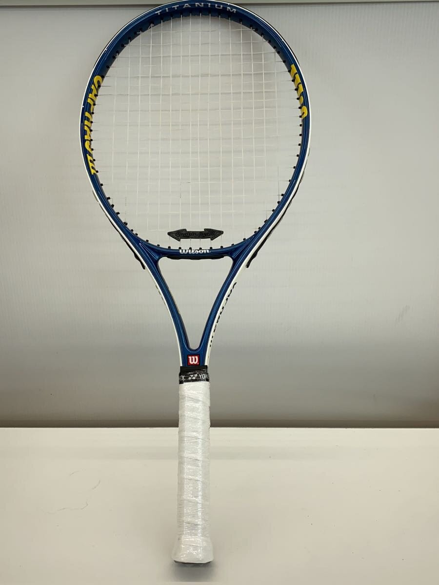 【中古】Wilson◆テニスラケット/硬式ラケット/NVY/wilson capras3/TITANIUM/【スポーツ】