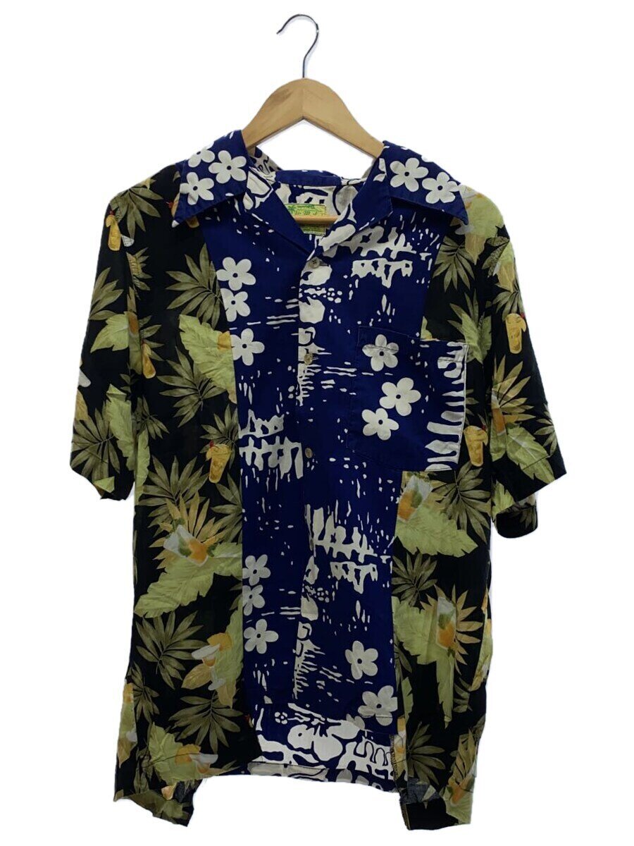 Rakuten - 【中古】ui-maikai/アロハシャツ/--/コットン/NVY/総柄/70s/ドッキング//【メンズウェア】