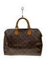 【中古】LOUIS VUITTON◆1)スピーディ30_モノグラム・キャンバス_BRW【バッグ】