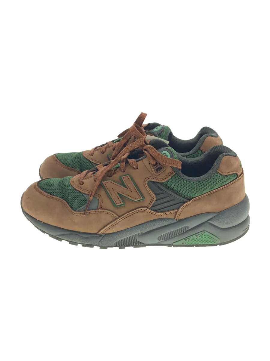 【中古】NEW BALANCE◆ローカットスニーカー/28cm/BRW/MT580RTB【シューズ】