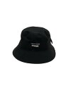 【中古】COMME des GARCONS HOMME◆25ss/バケットハット/--/ナイロン/BLK/メンズ/HO-K602【服飾雑貨他】