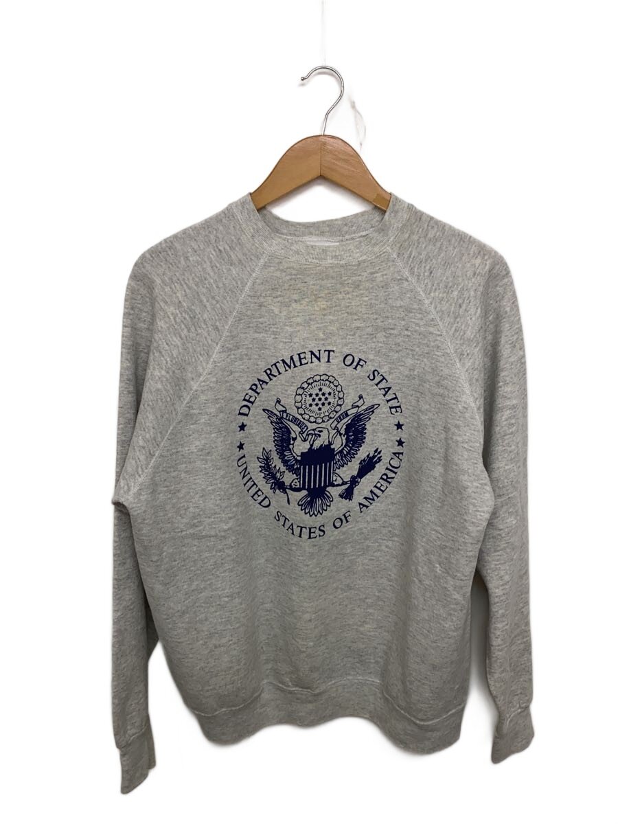 【中古】TULTEX◆スウェット/L/コットン/GRY/? NULL ?//【メンズウェア】