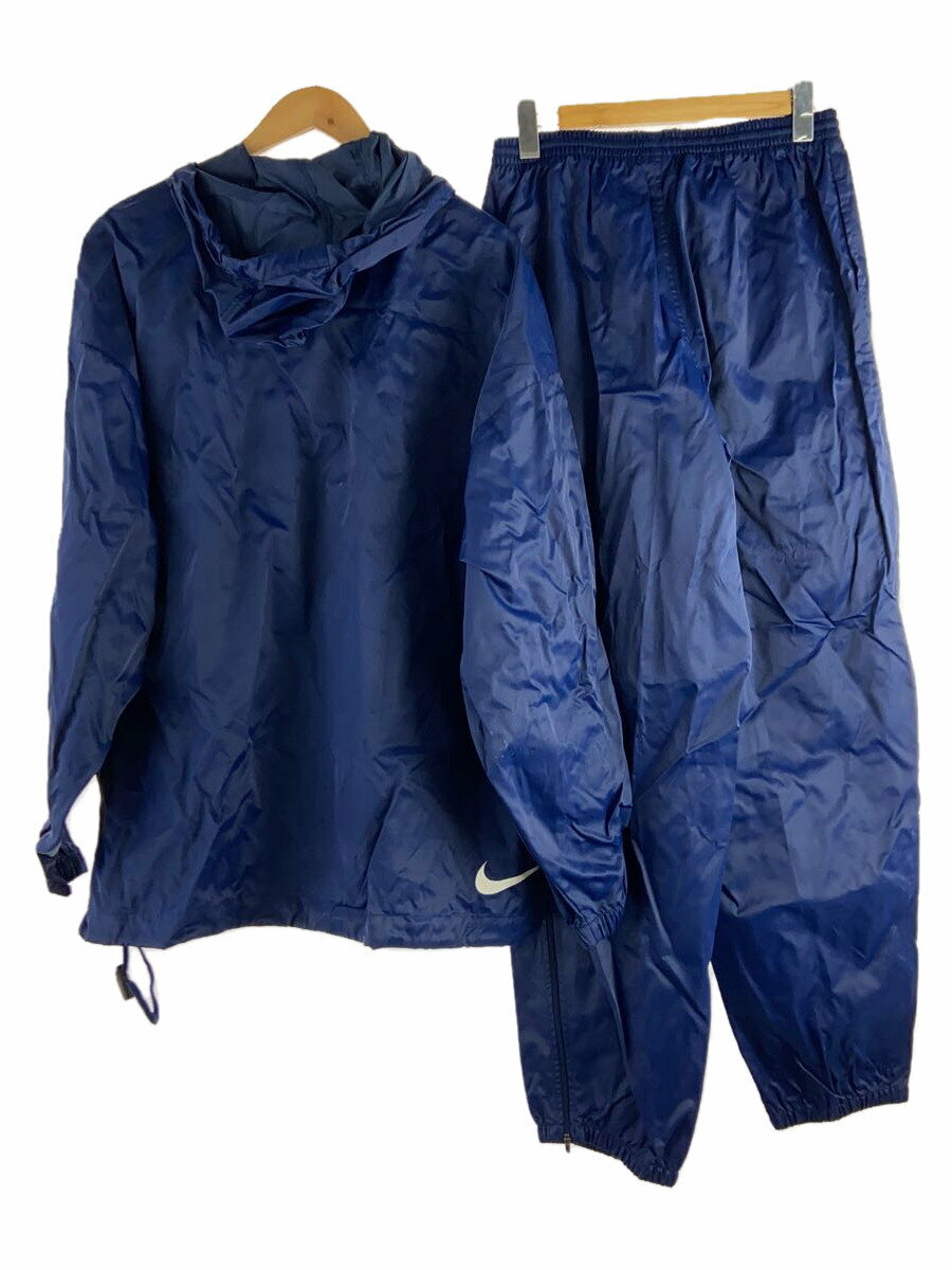 【中古】NIKE◆セットアップ/XXL/ナイロン/BLU【メンズウェア】