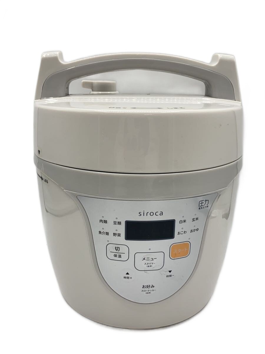 楽天市場】siroca マイコン電気圧力鍋 クックマイスター spc−111の通販