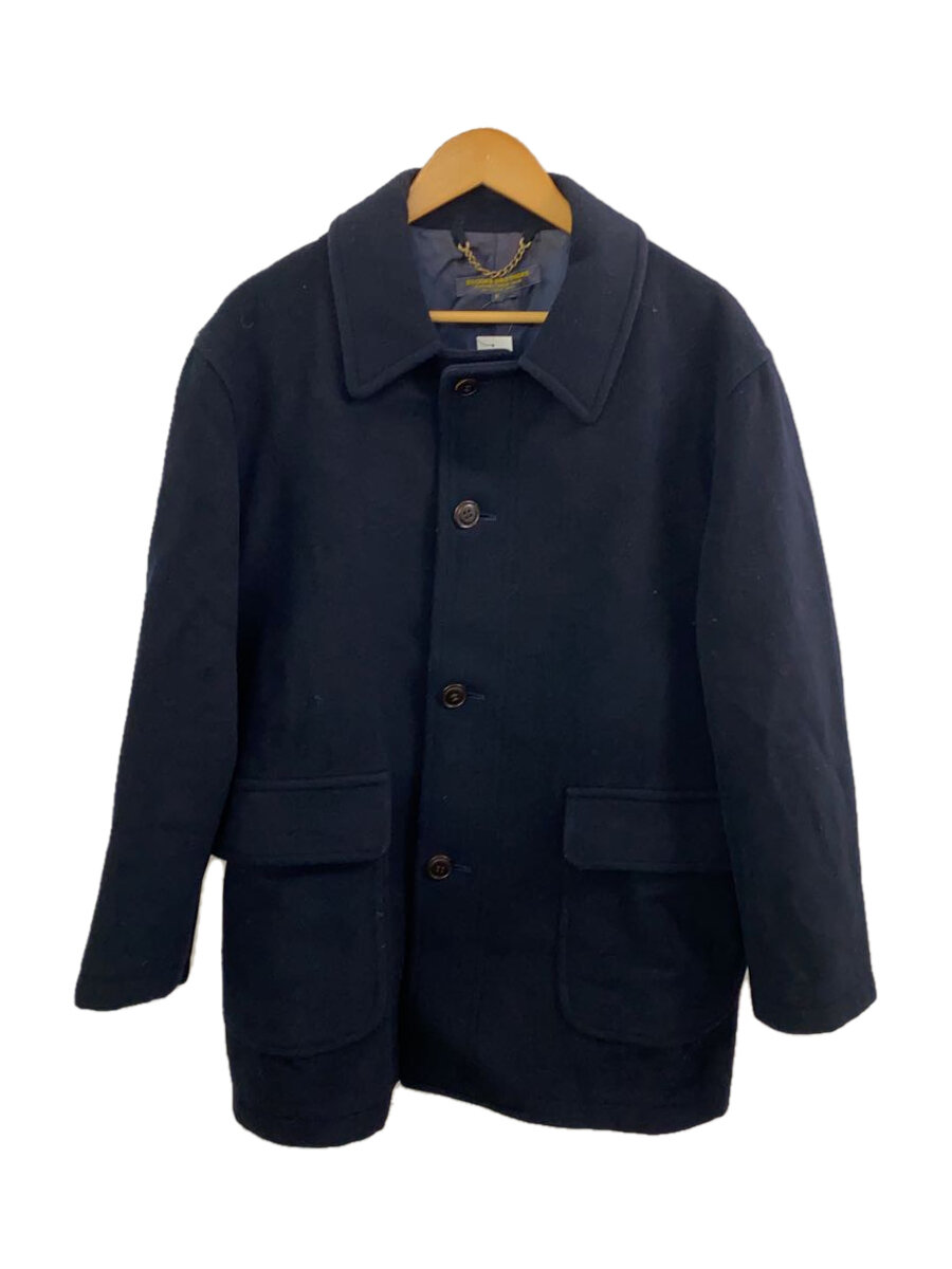 【中古】BROOKS BROTHERS◆コート/S/ウール/NVY【メンズウェア】